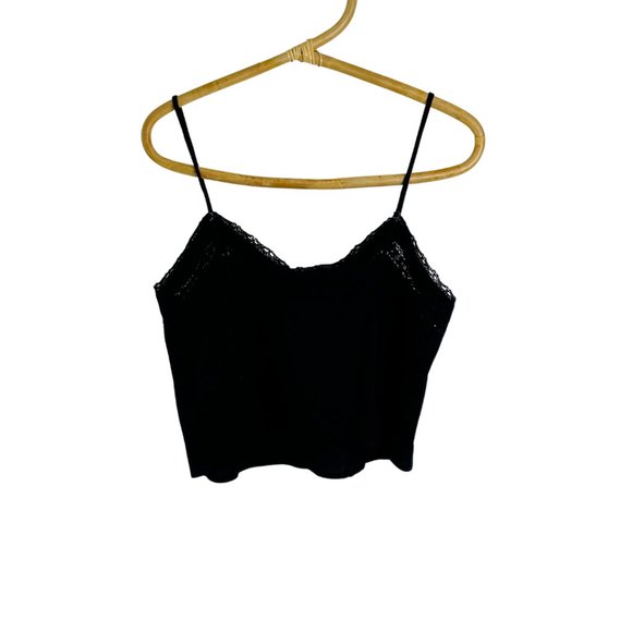 Sportsgirl Size 8 Black Linen Viscose Crop Top New With Tags - Picture 6 of 8